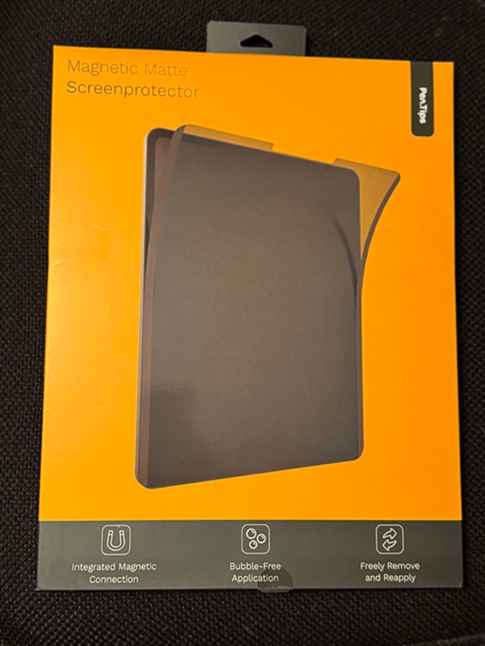 Pentips Screen Protector for 12.9" iPad + Glove